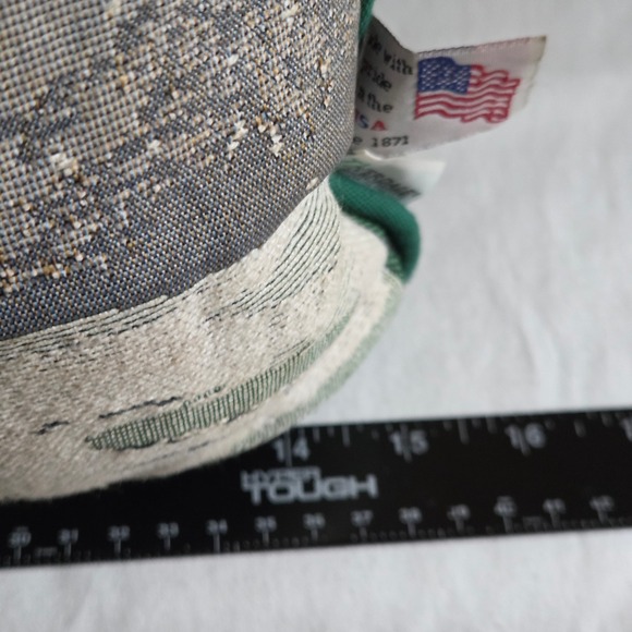 Riverdale Snowman Snow Buddies Christmas Tapestry Throw Pillow Made in USA - Picture 6 of 7